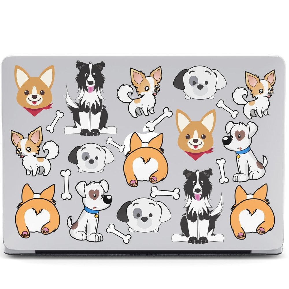 Welsh Corgi Painted Dog case for apple MacBook All Generations Air Pro